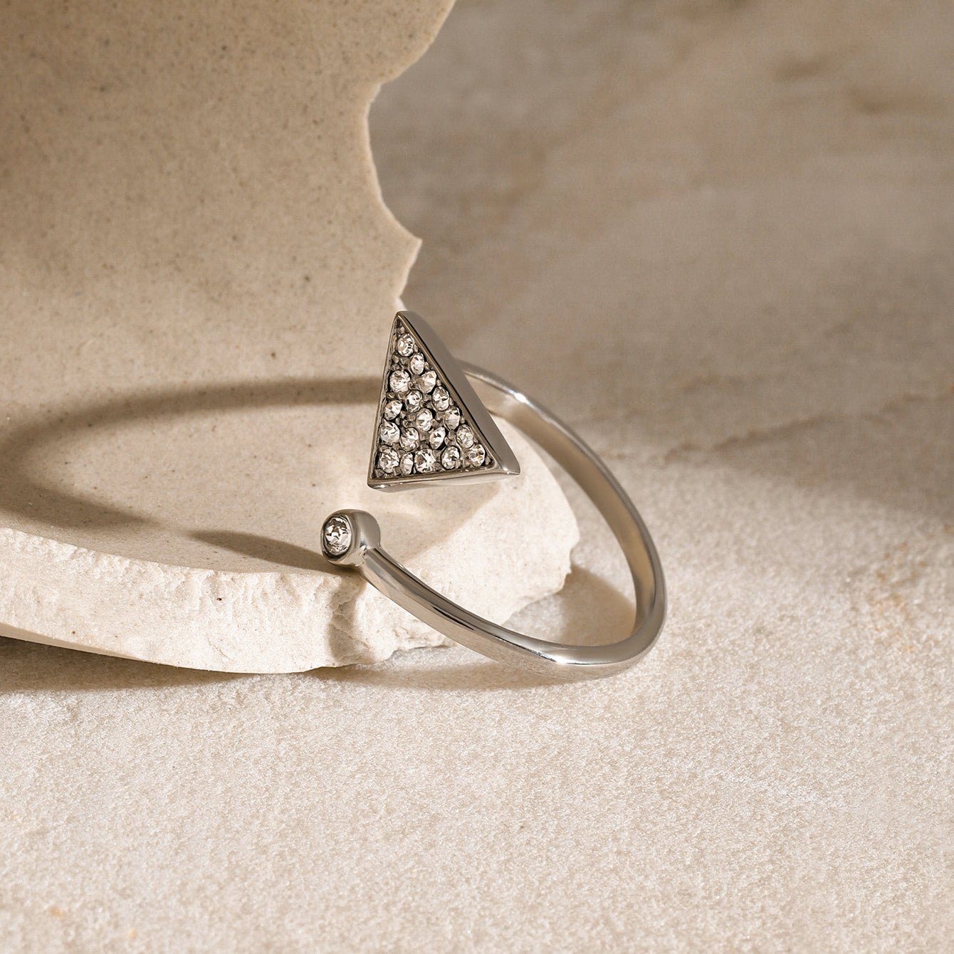 Trajectoire Étoilée Ring - 18k Gold Plated Jewelry Switzerland