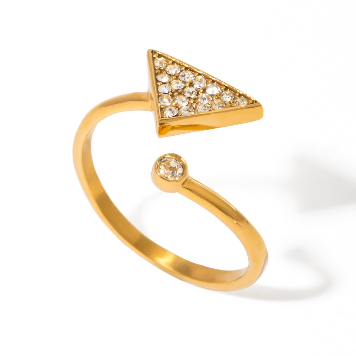 Trajectoire Étoilée Ring - 18k Gold Plated Jewelry Switzerland