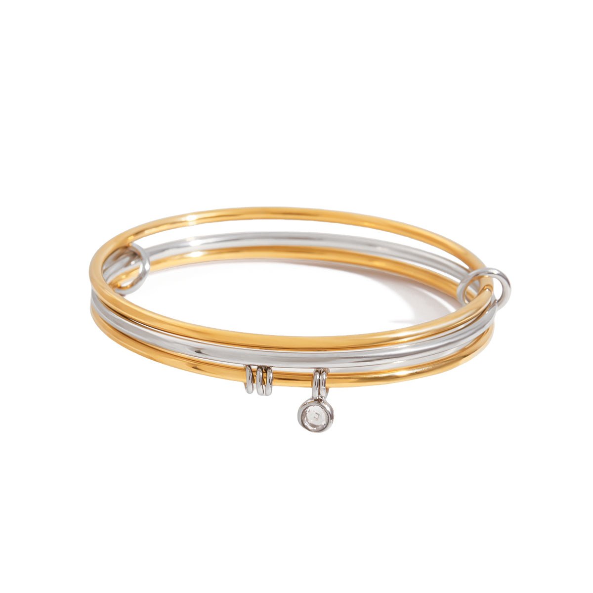 Trio Susurrant Bracelet - 18k Gold Plated Jewelry Switzerland